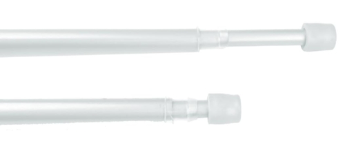 Önfeszítő rúd- több méretben <br/>fehér, 40 - 140 cm 2db/cs